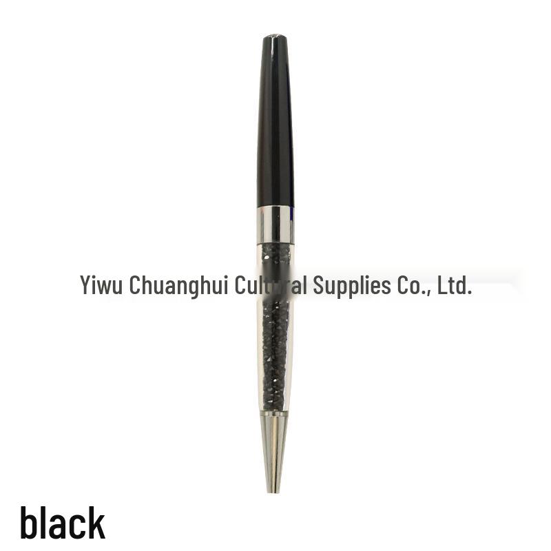 Rhinestone Crystal Metal Ballpoint Pen with Customizable Logo Bullet Type 1.0, Black Ink Refill
Rhinestone Crystal Metal Ballpoint Pen with Customizable Logo Bullet Type 1.0, Black Ink Refill