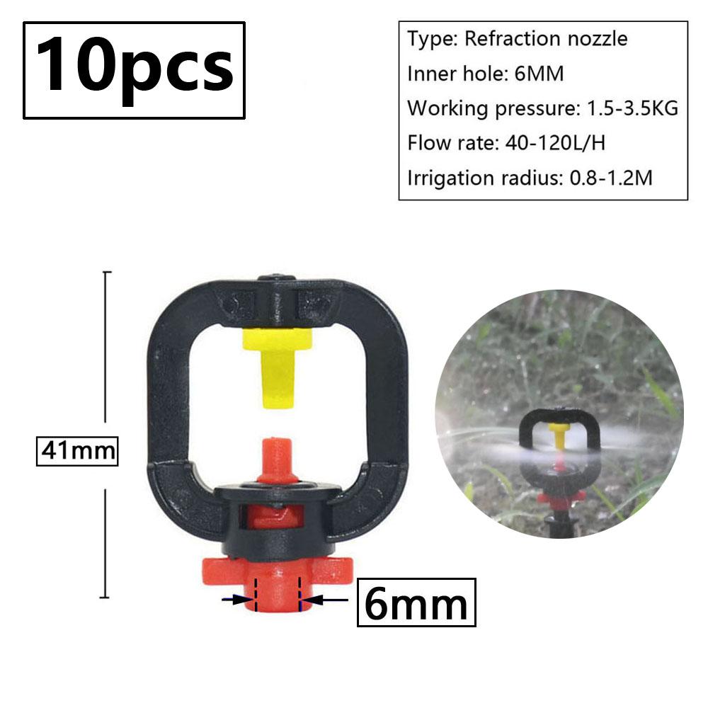 Greenhouse Watering Sprinkler Mist Nozzle Micro Drip Irrigation Garden AdjustableSpray Hanging Rotating Nozzle
Greenhouse Watering Sprinkler Mist Nozzle Micro Drip Irrigation Garden AdjustableSpray Hanging Rotating Nozzle