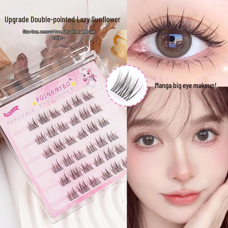 Накладные нижние ресницы Pinduo на самоклеящейся основе в три этапа без клея, подсолнух и маленькое пламя
Накладные нижние ресницы Pinduo на самоклеящейся основе в три этапа без клея, подсолнух и маленькое пламя