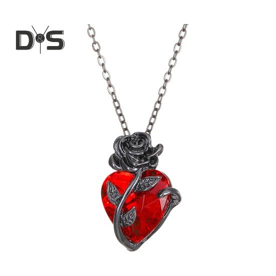 Женское ожерелье с подвеской в виде сердца в виде розы, ретро, регулируемая длина, полированное ожерелье со стразами, на ключицу, повседневная одежда, свадьбы, вечеринки, украшения для шеи прохладный черный
Женское ожерелье с подвеской в виде сердца в виде розы, ретро, регулируемая длина, полированное ожерелье со стразами, на ключицу, повседневная одежда, свадьбы, вечеринки, украшения для шеи прохладный черный