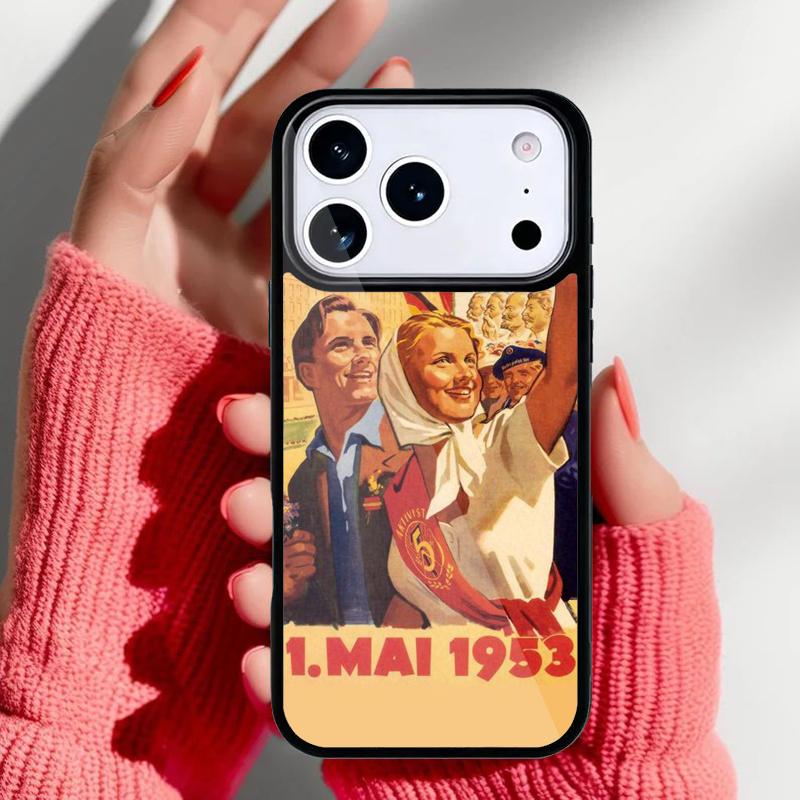 Vintage Stalin USSR CCCP Phone Case for iPhone 17 Air 16e 15 14 13 Pro Max Back Cover for 12 11 Pro Coque iPhone 15 Pro
Vintage Stalin USSR CCCP Phone Case for iPhone 17 Air 16e 15 14 13 Pro Max Back Cover for 12 11 Pro Coque iPhone 15 Pro