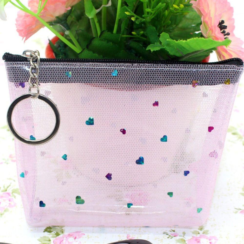 Zipper Small Wallet Heart Card Storage Bag Cute Transparent Coin Purse Travel фіолетовий
Zipper Small Wallet Heart Card Storage Bag Cute Transparent Coin Purse Travel фіолетовий