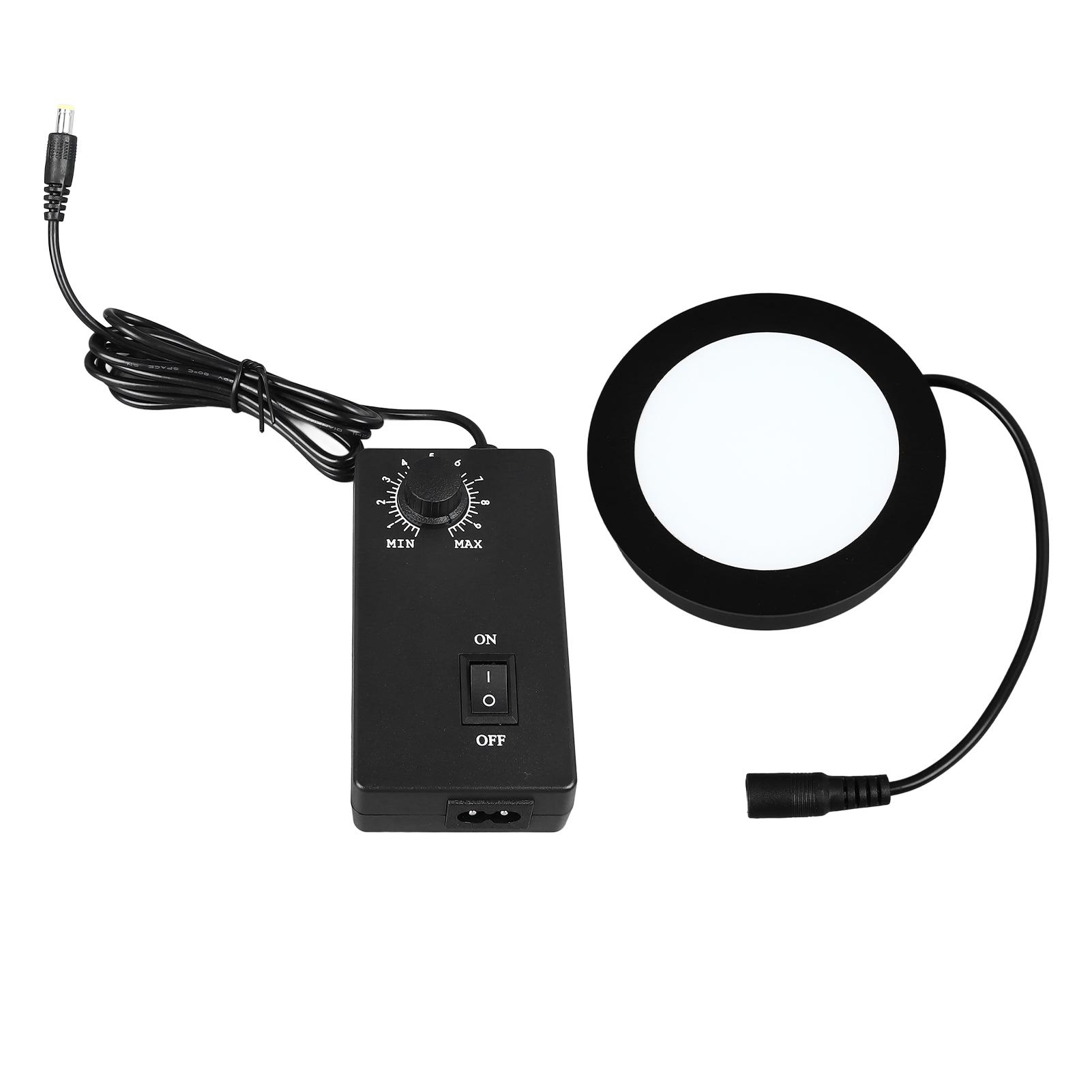 Кругле світлодіодне нижнє світло Промисловий мікроскоп Допоміжна лампа Регульоване джерело живлення Вилка США 90‑260 В
Кругле світлодіодне нижнє світло Промисловий мікроскоп Допоміжна лампа Регульоване джерело живлення Вилка США 90‑260 В