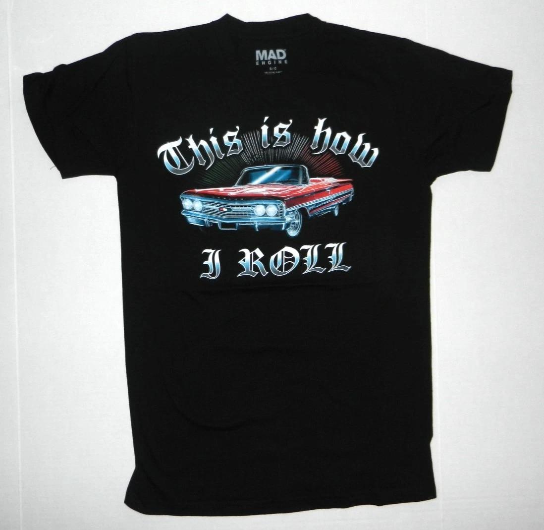 This Is How I Roll, Red Car Convertible Black T-Shirt New M
This Is How I Roll, Red Car Convertible Black T-Shirt New M