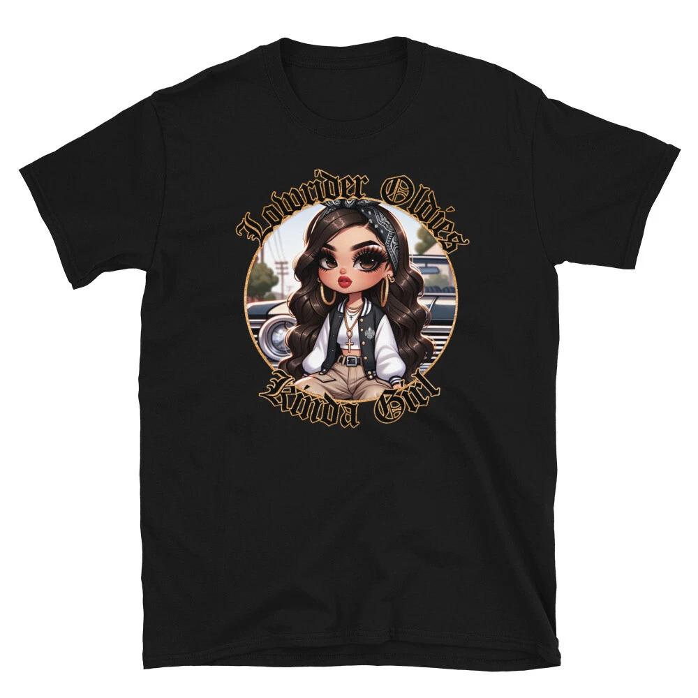 LOWRIDER OLDIES KINDA GIRL VINTAGE CHOLA DESIGN 90s Short-Sleeve Unisex T shirt XL
LOWRIDER OLDIES KINDA GIRL VINTAGE CHOLA DESIGN 90s Short-Sleeve Unisex T shirt XL