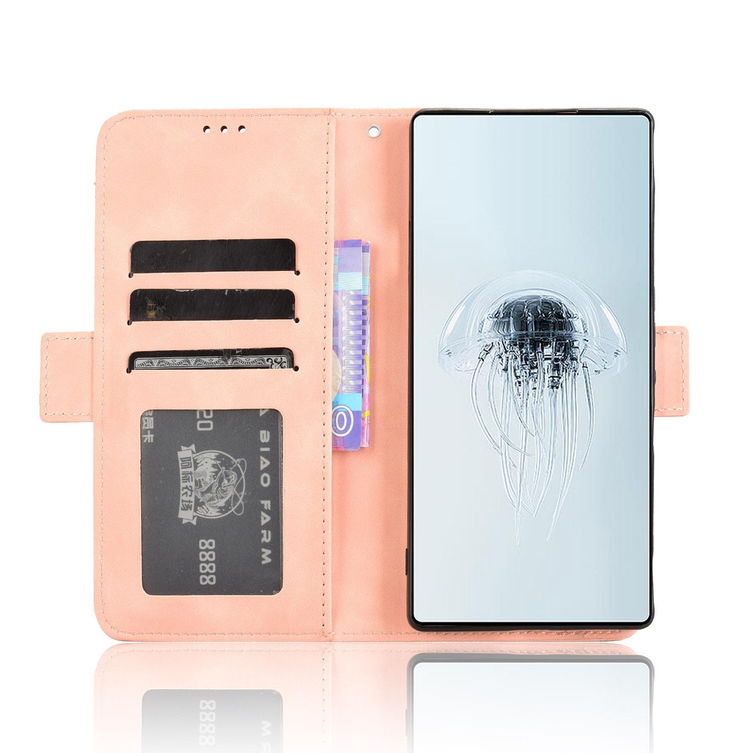 For ZTE nubia Red Magic 10 Pro+ 5G/10 Pro 5G Leather Case Phone Wallet Cover with Multiple Card Slots Pink
For ZTE nubia Red Magic 10 Pro+ 5G/10 Pro 5G Leather Case Phone Wallet Cover with Multiple Card Slots Pink