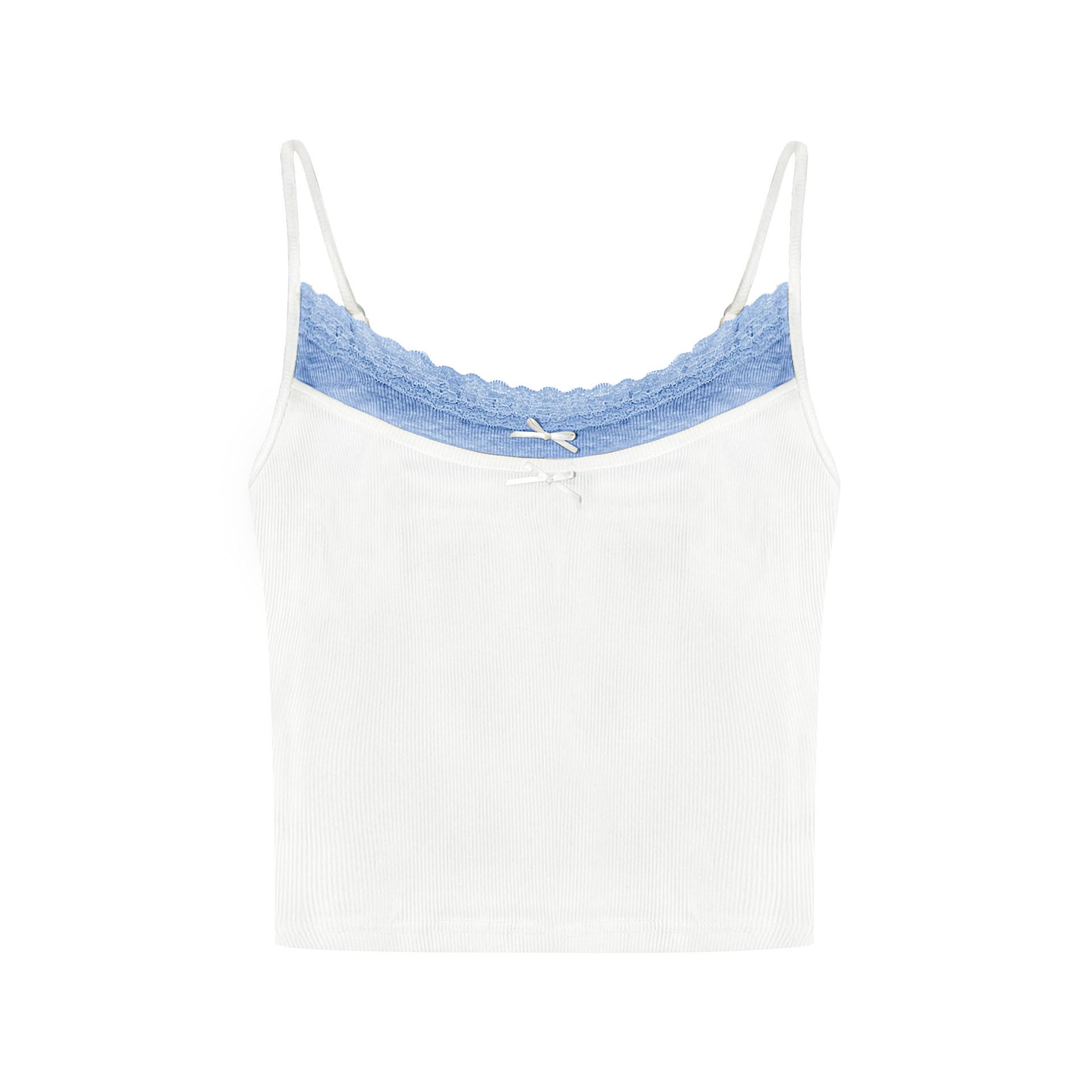 AsGony Color Block Two-Piece Camisole: Women s Slimming Figure-Hugging Vest Short Top Small синий
AsGony Color Block Two-Piece Camisole: Women s Slimming Figure-Hugging Vest Short Top Small синий