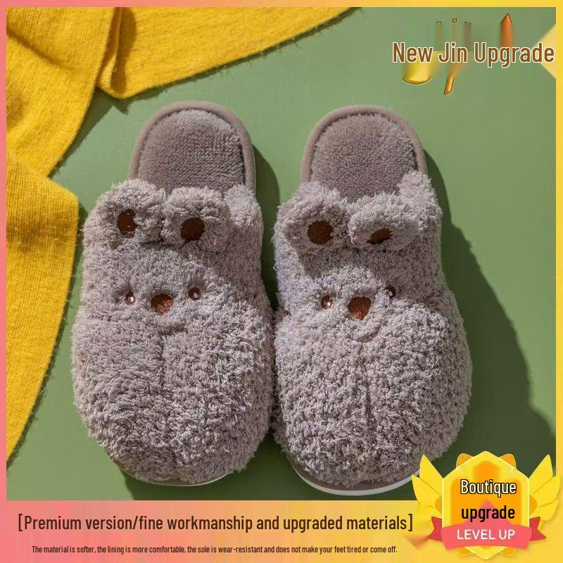 Warm Winter Cartoon Rabbit Slippers for Couples - Cute Plush Cotton with Thick Sole 42-43 (fits 41-42)
Warm Winter Cartoon Rabbit Slippers for Couples - Cute Plush Cotton with Thick Sole 42-43 (fits 41-42)