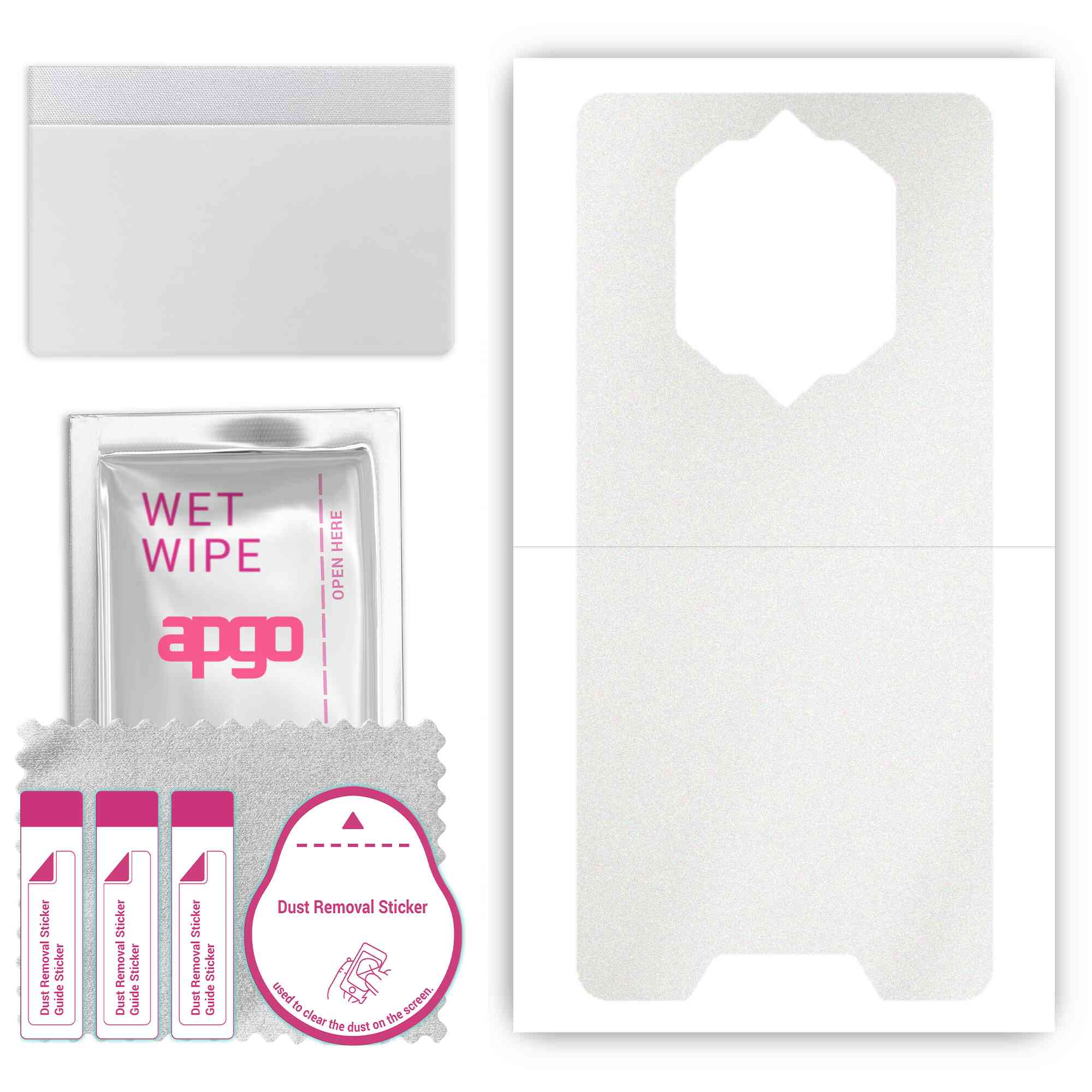 Apgo Protective Skin Sticker для задньої панелі, сумісний із Blackview BV6600 Pro, Wrap Film, Foil, Vinyl - Pattern Matte Transparent
Apgo Protective Skin Sticker для задньої панелі, сумісний із Blackview BV6600 Pro, Wrap Film, Foil, Vinyl - Pattern Matte Transparent