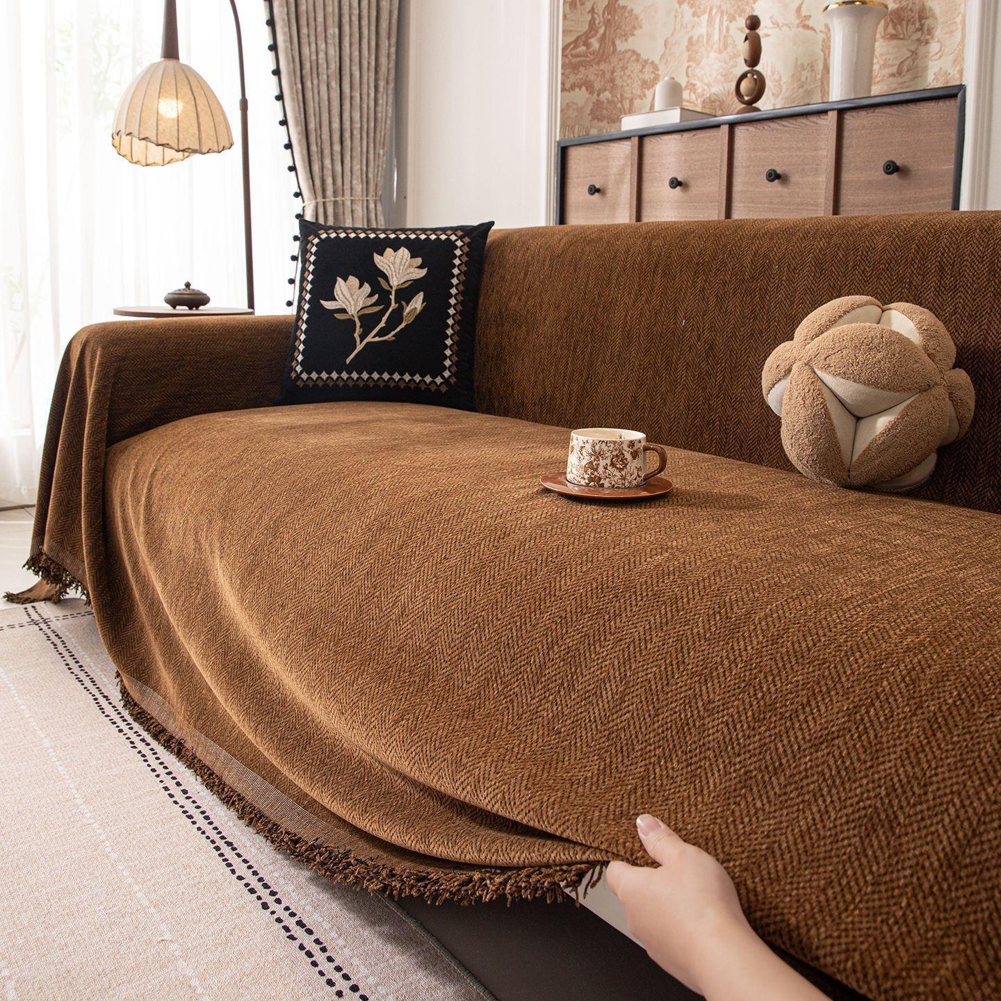 All Season Solid Color Sofa Cover One Piece Anti Cat Scratch Non Slip Sofa Blanket Washable Couch Protector for 3 Seater 180x130cm
All Season Solid Color Sofa Cover One Piece Anti Cat Scratch Non Slip Sofa Blanket Washable Couch Protector for 3 Seater 180x130cm