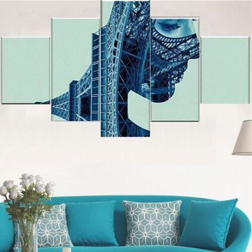 5Pcs Eiffel Face 5 Pieces Canvas Paintings Wall Art HD Print Home Decor No Framed Abstract Poster Modern Pictures
5Pcs Eiffel Face 5 Pieces Canvas Paintings Wall Art HD Print Home Decor No Framed Abstract Poster Modern Pictures