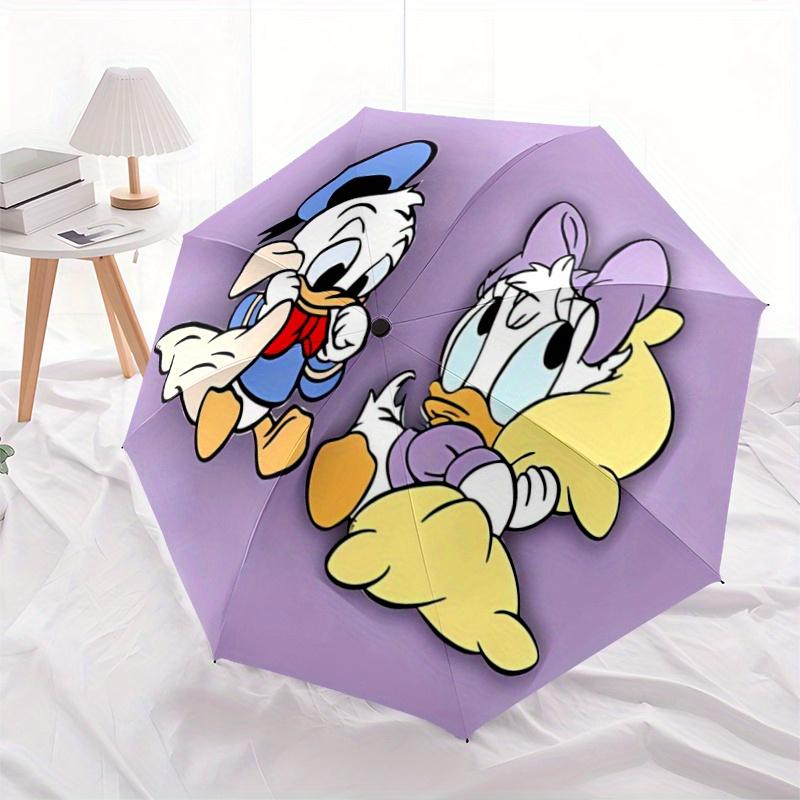1pc Purple Daisy and Donald Duck Automatic Opening and Closing Folding - A Good Choice for Gifts, Fashionable and Convenient Umbrella With C
1pc Purple Daisy and Donald Duck Automatic Opening and Closing Folding - A Good Choice for Gifts, Fashionable and Convenient Umbrella With C
