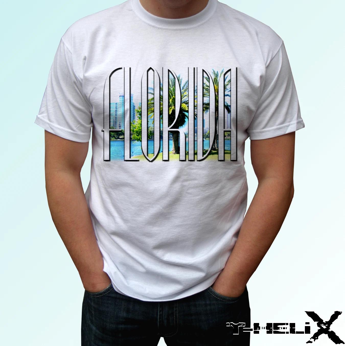 Florida - white kids boys T-Shirt top holiday design - s s kids & baby sizes 110
Florida - white kids boys T-Shirt top holiday design - s s kids & baby sizes 110