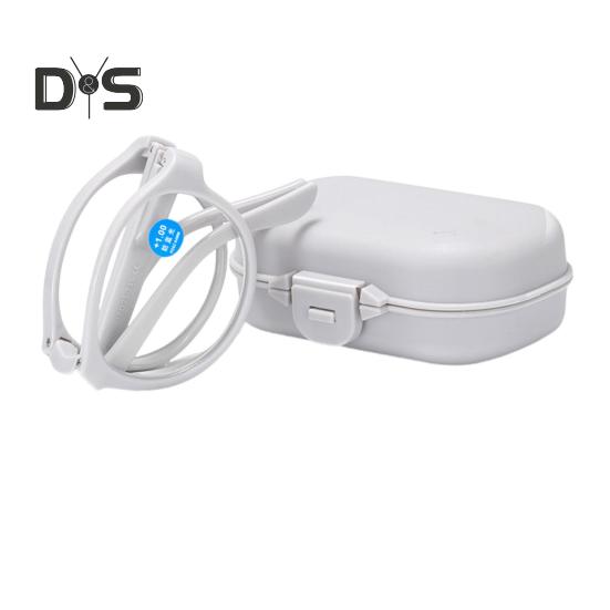 Складные очки для чтения с ящиком для хранения Очки для пожилых людей с защитой от синего света Очки для чтения Защита глаз Прозрачный синий свет 300 серый/белый
Складные очки для чтения с ящиком для хранения Очки для пожилых людей с защитой от синего света Очки для чтения Защита глаз Прозрачный синий свет 300 серый/белый