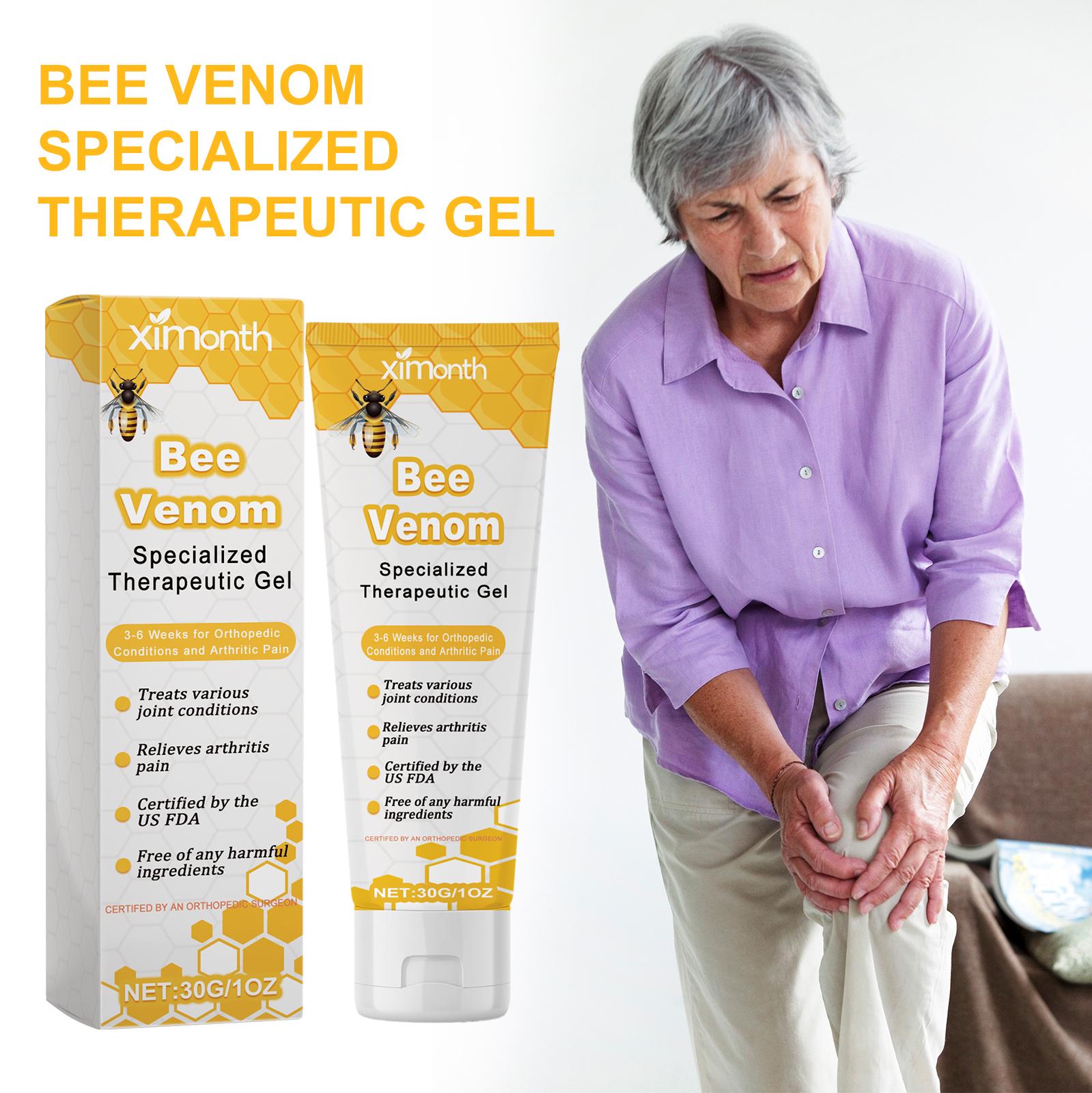 Гель для восстановления суставов Ximonth Bee Venom облегчает боль в шее, плечах, запястьях и гель для ухода за суставами
Гель для восстановления суставов Ximonth Bee Venom облегчает боль в шее, плечах, запястьях и гель для ухода за суставами