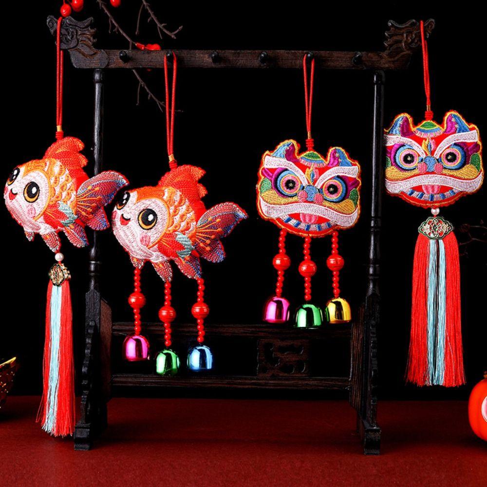 Hanging Embroidery Snake Wind Chimes Handmade New Year Pendants Living Room Decoration Style 5
Hanging Embroidery Snake Wind Chimes Handmade New Year Pendants Living Room Decoration Style 5