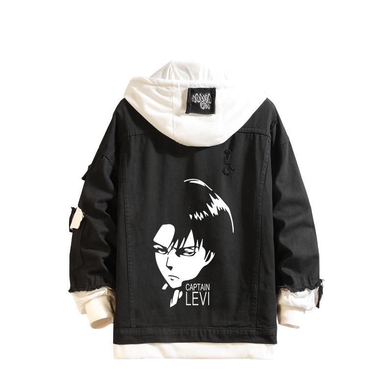 Attack on Titan Wings of Freedom Denim Jacket - Japanese Style with Captain Levi & Mikasa Design XXXXL
Attack on Titan Wings of Freedom Denim Jacket - Japanese Style with Captain Levi & Mikasa Design XXXXL