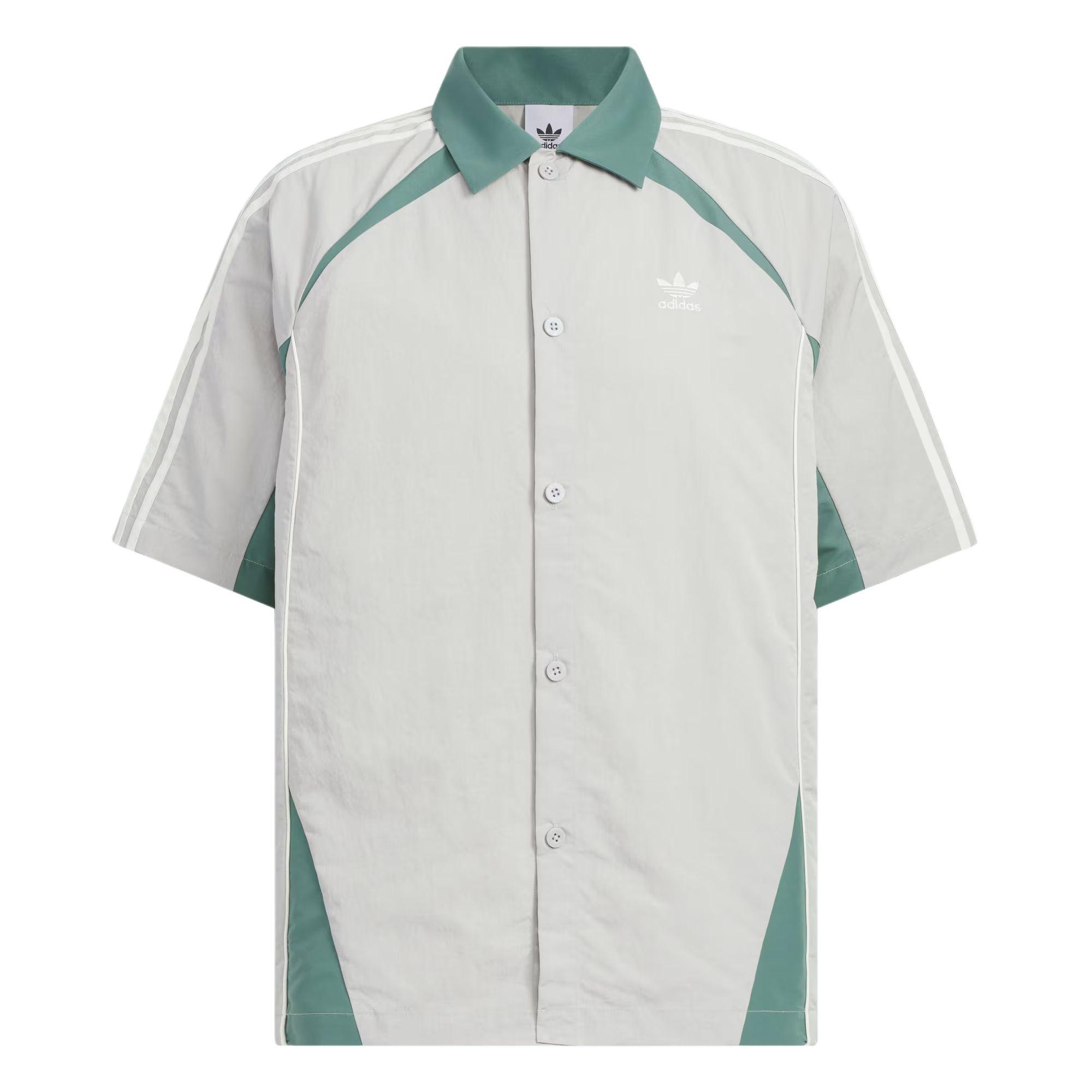 Adidas Originals Ретро Ss25 Поло спортивное мужское с полосками и логотипом бренда, свободного кроя, рубашки, светло-серое, детективно-зеленое KD0948 L
Adidas Originals Ретро Ss25 Поло спортивное мужское с полосками и логотипом бренда, свободного кроя, рубашки, светло-серое, детективно-зеленое KD0948 L
