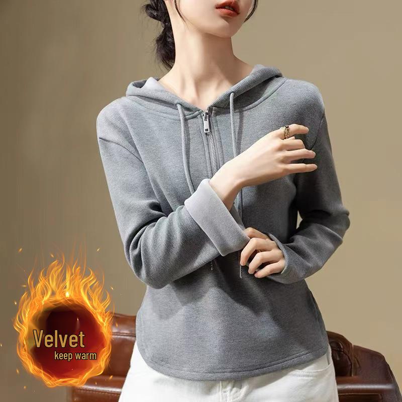 Women s Black Half-Zip Fleece Hoodie - Thickened Base Layer for Autumn/Winter 2025 M (90-105 lbs)
Women s Black Half-Zip Fleece Hoodie - Thickened Base Layer for Autumn/Winter 2025 M (90-105 lbs)