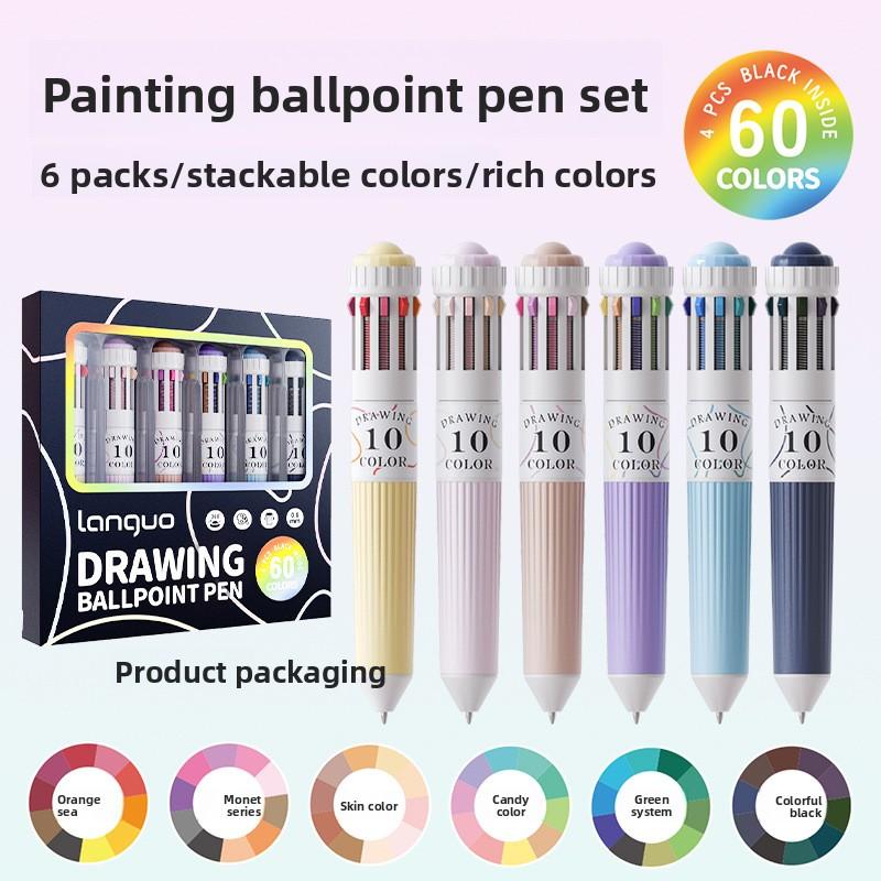 26 Years of New Blue Fruit Ten-color Ballpoint Pen Set High-value Cartoon Marking Key Hand Account Painting Hand Account Pen белый
26 Years of New Blue Fruit Ten-color Ballpoint Pen Set High-value Cartoon Marking Key Hand Account Painting Hand Account Pen белый