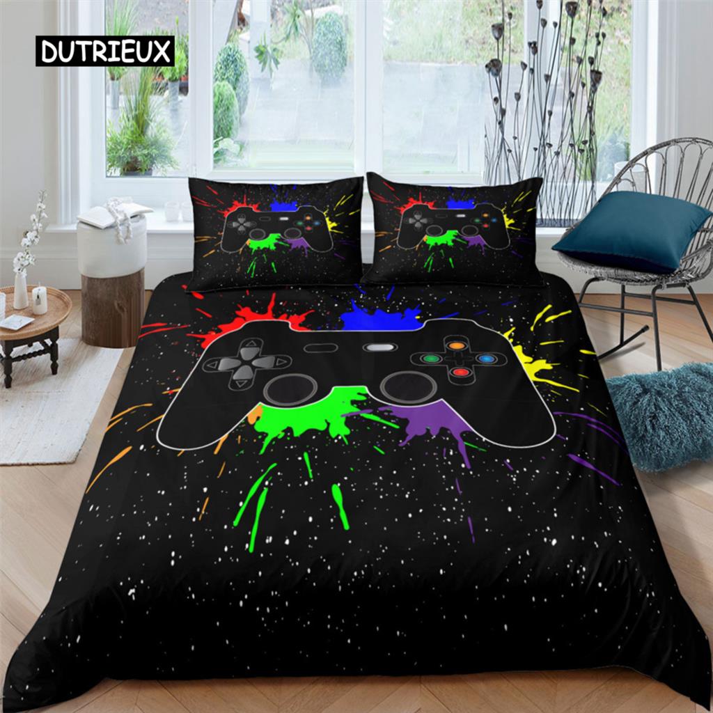Breathable Modern Twin Full Queen King Home Textiles Gamer Life 3D Pattern Printed Boys Adults Polyester Quilt Comforter (quilt)-EU Single(135*200cm)3pcs
Breathable Modern Twin Full Queen King Home Textiles Gamer Life 3D Pattern Printed Boys Adults Polyester Quilt Comforter (quilt)-EU Single(135*200cm)3pcs