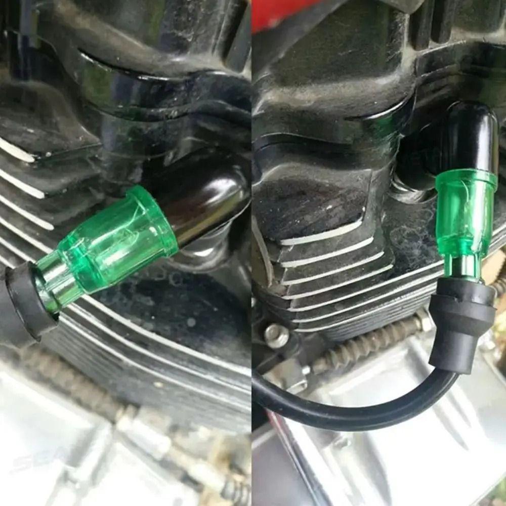 90 Degree Flashing Spark Plug Cap Professional High Pressure Cap Motorcycle Ignition синій
90 Degree Flashing Spark Plug Cap Professional High Pressure Cap Motorcycle Ignition синій