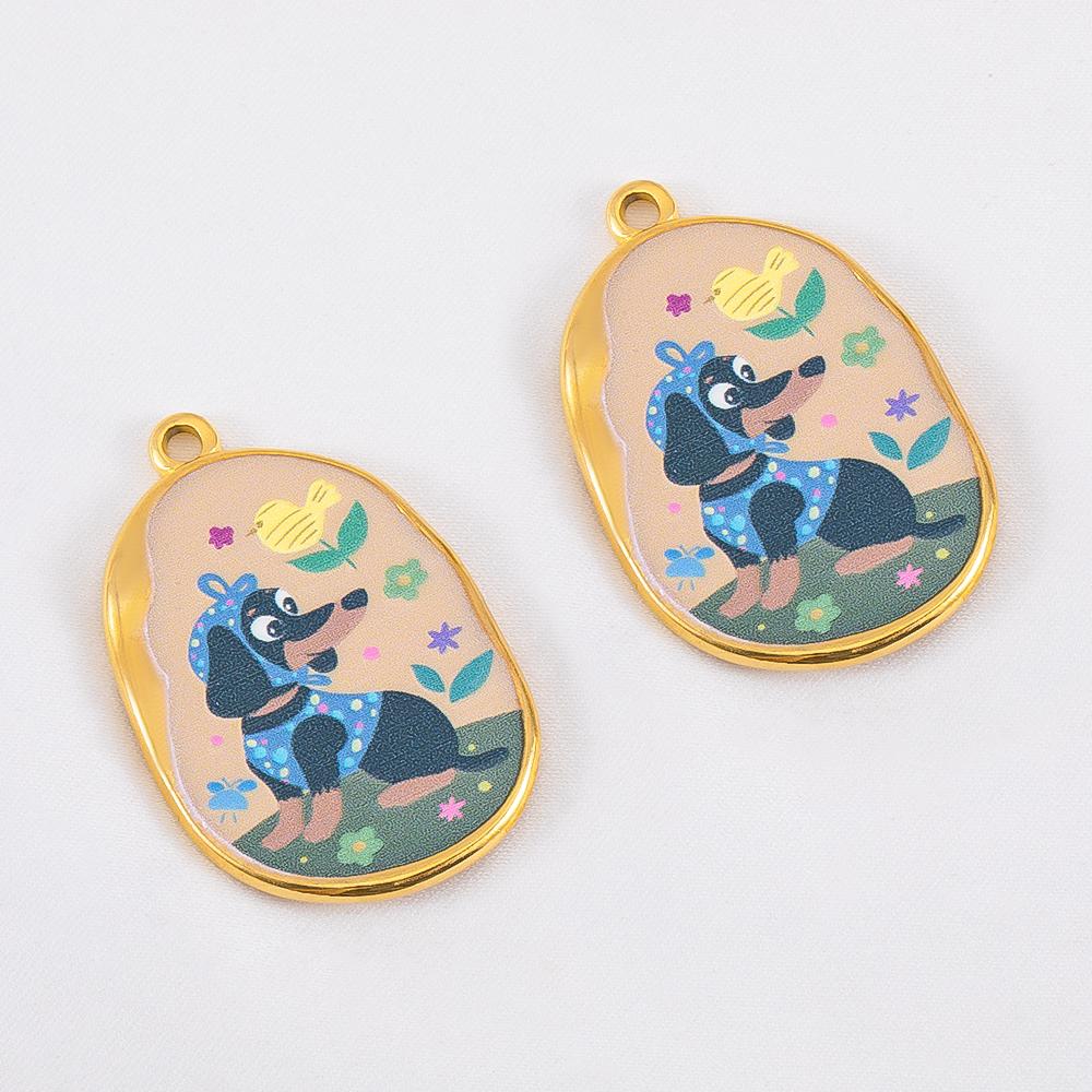 2pcs 304 Stainless Steel Cartoon Animal Motif Pendants Niche Minimalist For DIY Necklace Jewelry Findings Embellishment Supplies 2pcs
2pcs 304 Stainless Steel Cartoon Animal Motif Pendants Niche Minimalist For DIY Necklace Jewelry Findings Embellishment Supplies 2pcs
