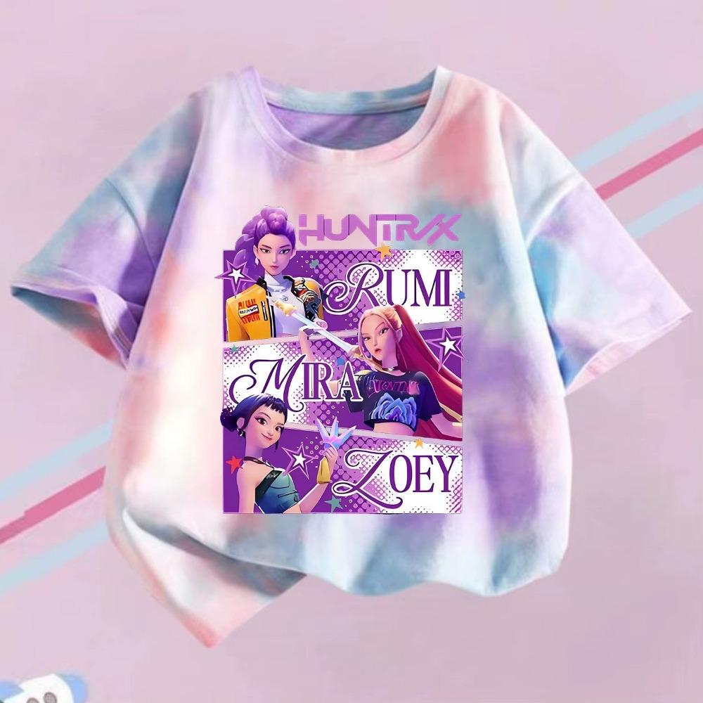 Summer best-selling gradient-pattern demon hunter 3D printed short-sleeved girls casual and fashionable round-neck T-shirt 110
Summer best-selling gradient-pattern demon hunter 3D printed short-sleeved girls casual and fashionable round-neck T-shirt 110