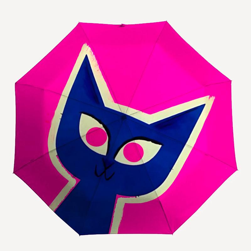 1PC Cat Mask Automatic Folding Umbrella Portable Collapsible 8-Rib Umbrella for All Seasons, Casual Outdoor Accessory, A09
1PC Cat Mask Automatic Folding Umbrella Portable Collapsible 8-Rib Umbrella for All Seasons, Casual Outdoor Accessory, A09