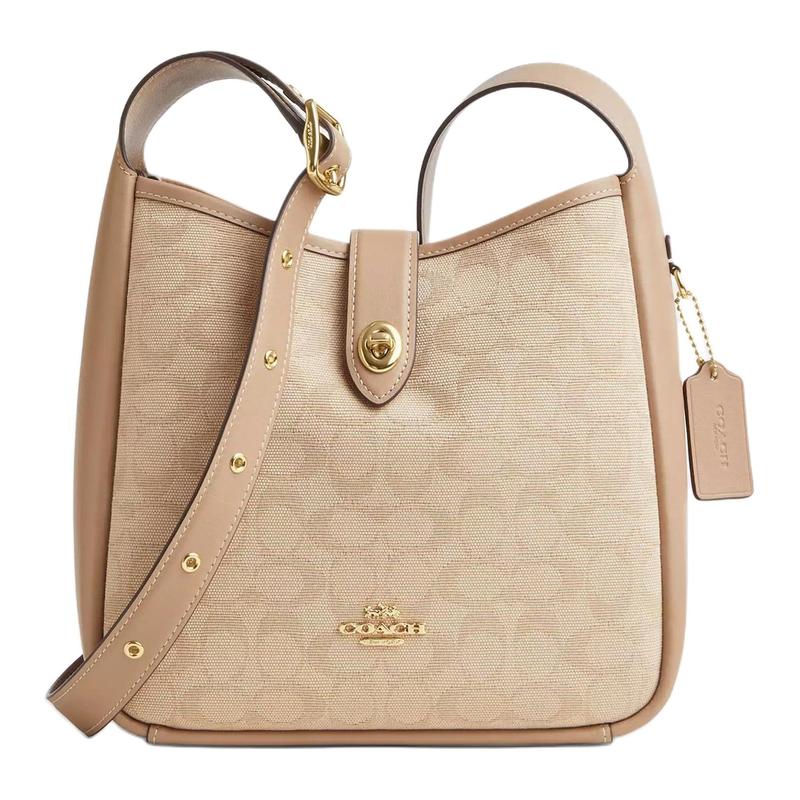 COACH Hadley 25 metal hardware adjustable shoulder strap canvas and leather crossbody shoulder bag medium women s natural color золотий
COACH Hadley 25 metal hardware adjustable shoulder strap canvas and leather crossbody shoulder bag medium women s natural color золотий