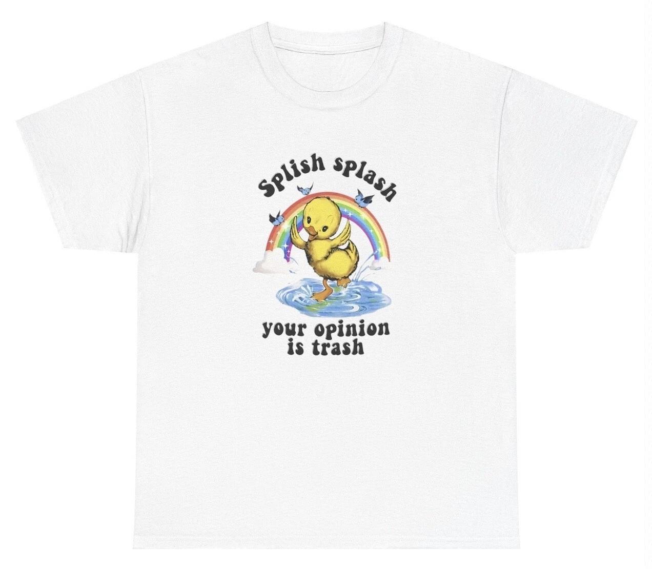 Your Opinion Is Trash T Shirt Funny Y2K Duck Lover Gen Z Cottagecore Meme Tee 2XL
Your Opinion Is Trash T Shirt Funny Y2K Duck Lover Gen Z Cottagecore Meme Tee 2XL