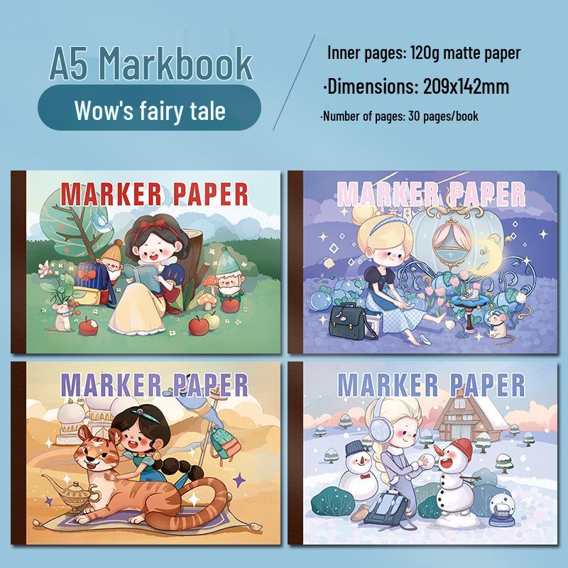 A4 Children s Sketchbook with Marker Pens for Art Students and Kids
A4 Children s Sketchbook with Marker Pens for Art Students and Kids