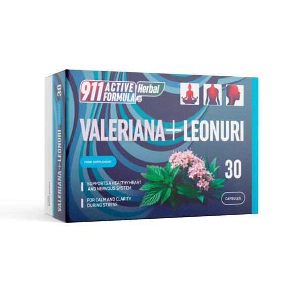 911 Active Formula Herbal Valerian+Cottonwort capsules N30
911 Active Formula Herbal Valerian+Cottonwort capsules N30