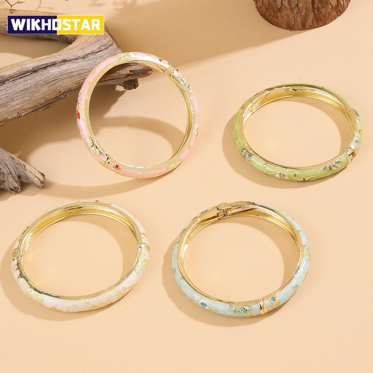 Vintage Bracelet For Women Small Flower Ethnic Style Cloisonne Bangles Women s Elegant Jewelry Gifts синій
Vintage Bracelet For Women Small Flower Ethnic Style Cloisonne Bangles Women s Elegant Jewelry Gifts синій