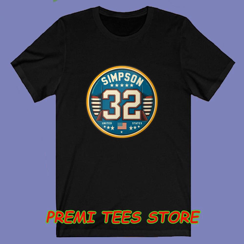 O. J. Simpson 32 Tribute Men s Black Size S-3XL 3XL
O. J. Simpson 32 Tribute Men s Black Size S-3XL 3XL