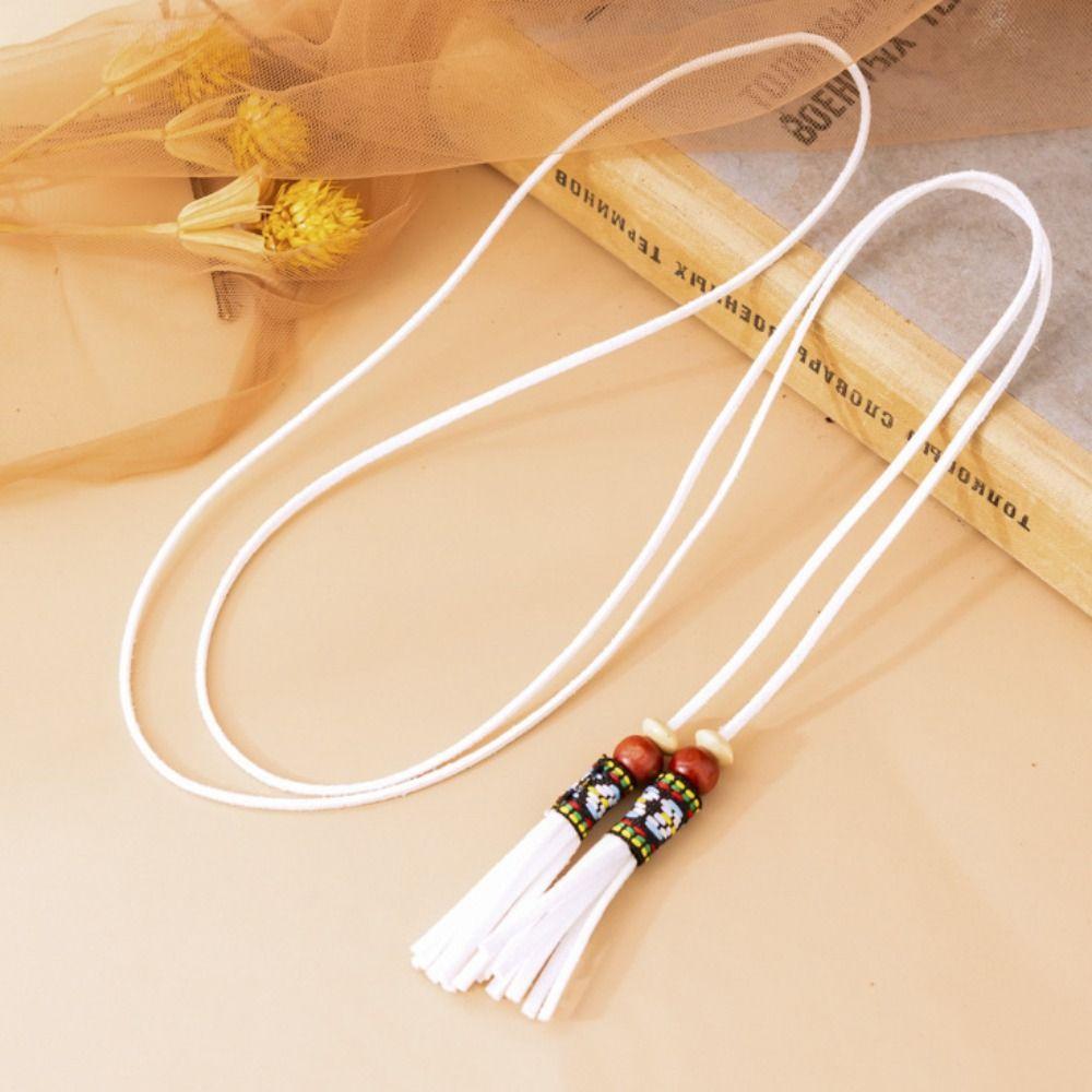 Velvet Ethnic Style Belts Beaded Dress Decoration Fashion Tassel Waist Belt Dress Decoration
Velvet Ethnic Style Belts Beaded Dress Decoration Fashion Tassel Waist Belt Dress Decoration