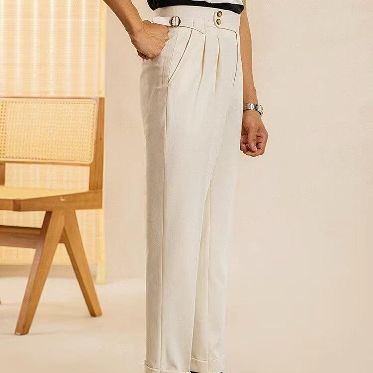2024 Men s Spring/Autumn Slim Straight Nine-point Business Trousers 29 абрикосовий
2024 Men s Spring/Autumn Slim Straight Nine-point Business Trousers 29 абрикосовий