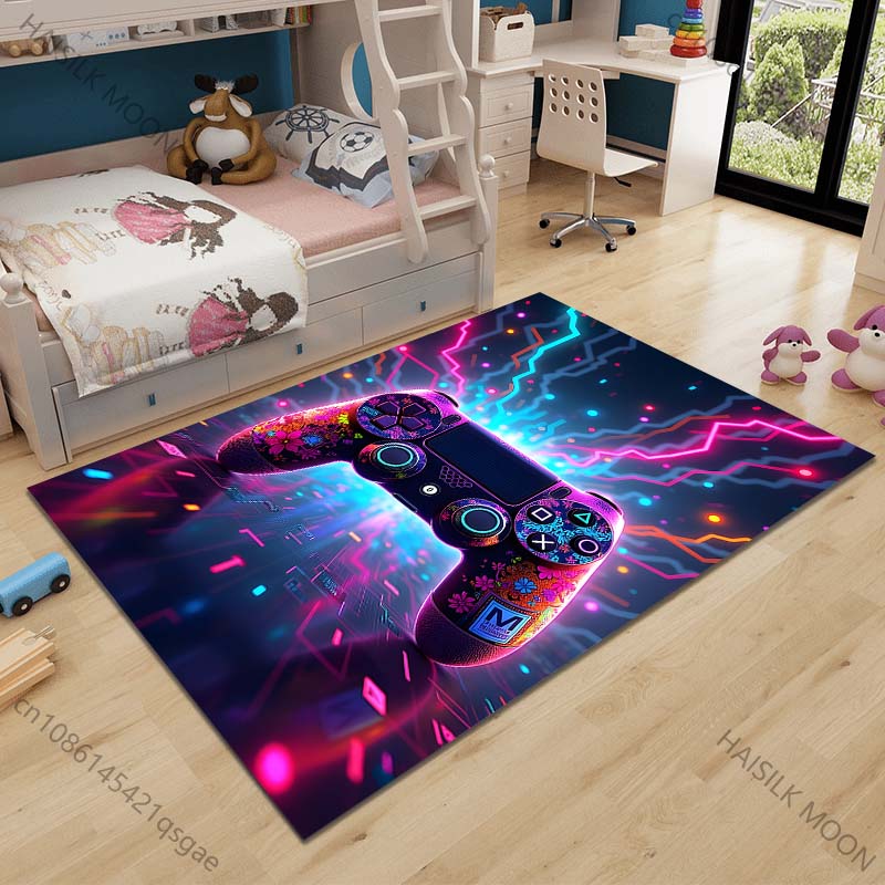 1PC Controller colorful glowing design Carpet for Living Room Bedroom Sofa Home Decor Rus Non-slip Floor Mat Luxury Gift 40cm x 60cm
1PC Controller colorful glowing design Carpet for Living Room Bedroom Sofa Home Decor Rus Non-slip Floor Mat Luxury Gift 40cm x 60cm
