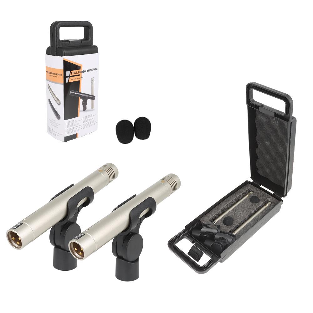 CO2 Drum Condenser Stereo Mic Set for Stage Performance
CO2 Drum Condenser Stereo Mic Set for Stage Performance