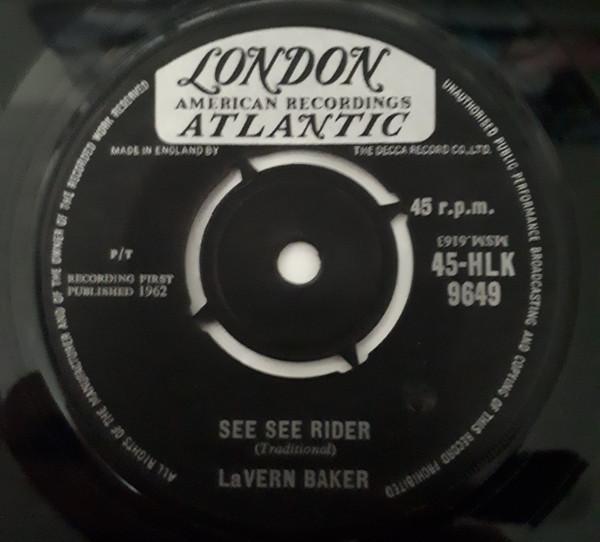 7inch Record LAVERN BAKER - See See Rider 45HLK9649 London American 1962 UK Soul/Funk Used
7inch Record LAVERN BAKER - See See Rider 45HLK9649 London American 1962 UK Soul/Funk Used