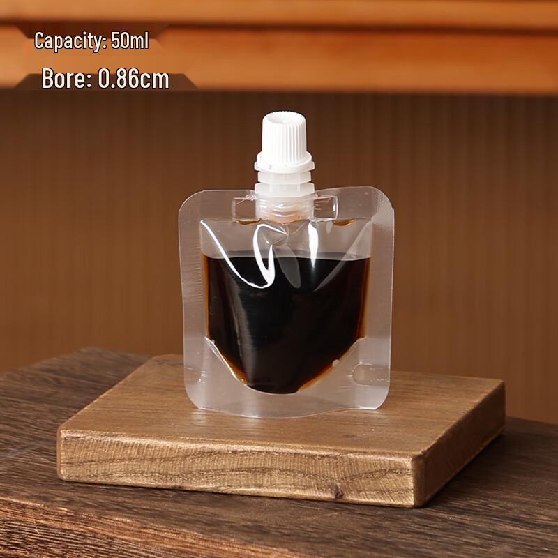 Yudu 50ML Transparent Stand-Up Spout Pouches with Filling Tool
Yudu 50ML Transparent Stand-Up Spout Pouches with Filling Tool