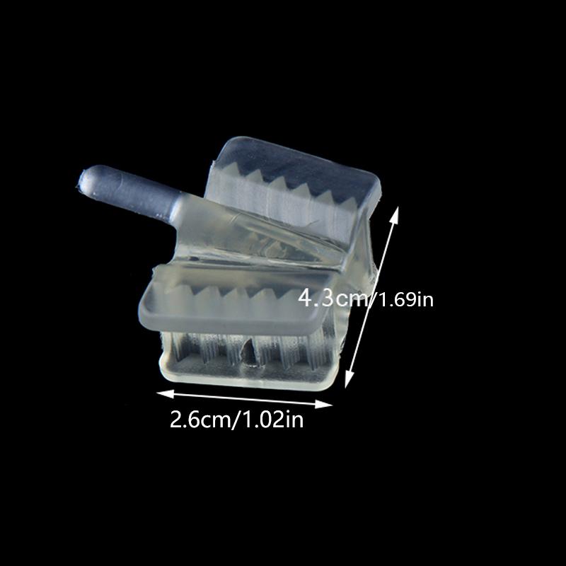 Durable And Safe 1Pc Dental Silicone Bite Block With Saliva Ejector Hole Mouth Opener Occlusal Pad Cheek Retractor Oral Care Tools
Durable And Safe 1Pc Dental Silicone Bite Block With Saliva Ejector Hole Mouth Opener Occlusal Pad Cheek Retractor Oral Care Tools