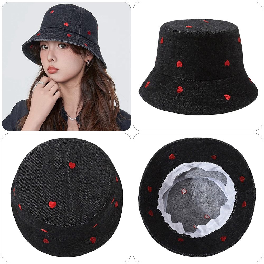 Denim Bucket Hat Foldable Beach Cap Summer Panama Hat for Women світло-синій колір
Denim Bucket Hat Foldable Beach Cap Summer Panama Hat for Women світло-синій колір