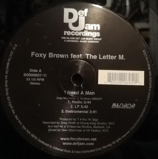 12inch Record FOXY BROWN - I Need A Man B000060711 Def Jam Recordi 2003 US Rap & Hip-Hop/R&B Used
12inch Record FOXY BROWN - I Need A Man B000060711 Def Jam Recordi 2003 US Rap & Hip-Hop/R&B Used