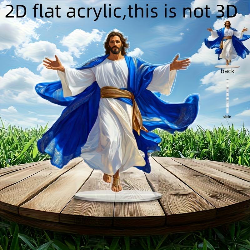 2D Flat Acrylic Desktop Decoration, Indoor and Outdoor Decoration - No Battery/electricity Required, Free Day Decoration, Shop Decoration, Durable 20*20cm
2D Flat Acrylic Desktop Decoration, Indoor and Outdoor Decoration - No Battery/electricity Required, Free Day Decoration, Shop Decoration, Durable 20*20cm