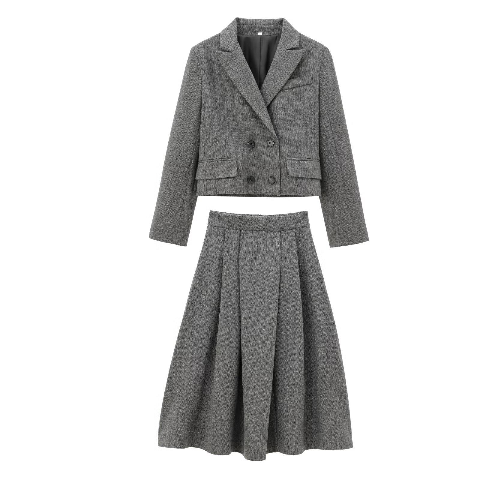 Autumn 2024 Women s European & American Style Long Sleeve Top & Pleated Skirt Set L
Autumn 2024 Women s European & American Style Long Sleeve Top & Pleated Skirt Set L