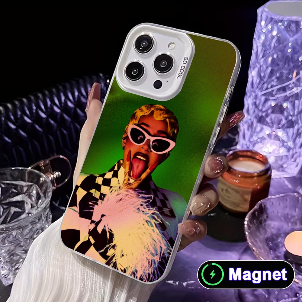 Cardi B White Translucent MagSafe Mobile Phone Case for iPhone 17 16 15 14 13 12 11 X XR XS Air Pro Max Plus Cover iPhone 12
Cardi B White Translucent MagSafe Mobile Phone Case for iPhone 17 16 15 14 13 12 11 X XR XS Air Pro Max Plus Cover iPhone 12