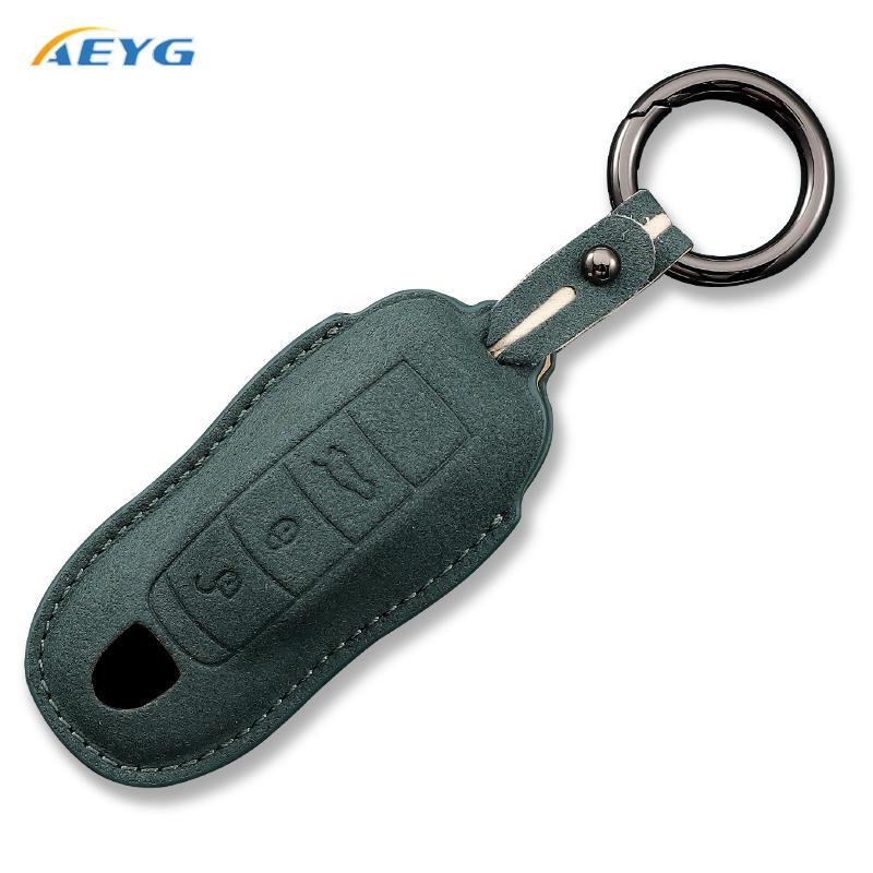 Leather Car Key Case Cover Fob For Porsche Panamera Cayenne Cayman 718 971 911 9YA Macan Boxster Carrera Taycan Accessories
Leather Car Key Case Cover Fob For Porsche Panamera Cayenne Cayman 718 971 911 9YA Macan Boxster Carrera Taycan Accessories