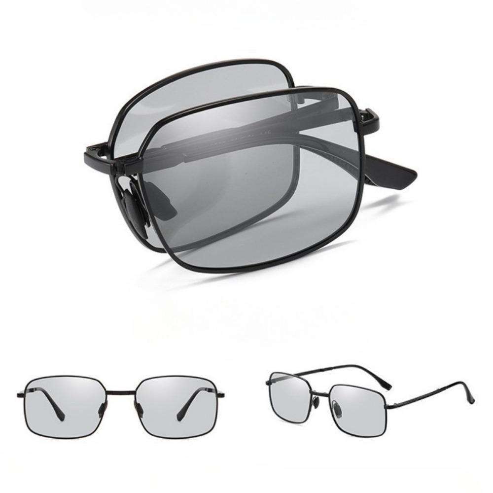 Поляризованные складные солнцезащитные очки для вождения для мужчин, двухцелевые квадратные солнцезащитные очки для вождения с изменяющими цвет линзами для дня и ночи
Поляризованные складные солнцезащитные очки для вождения для мужчин, двухцелевые квадратные солнцезащитные очки для вождения с изменяющими цвет линзами для дня и ночи