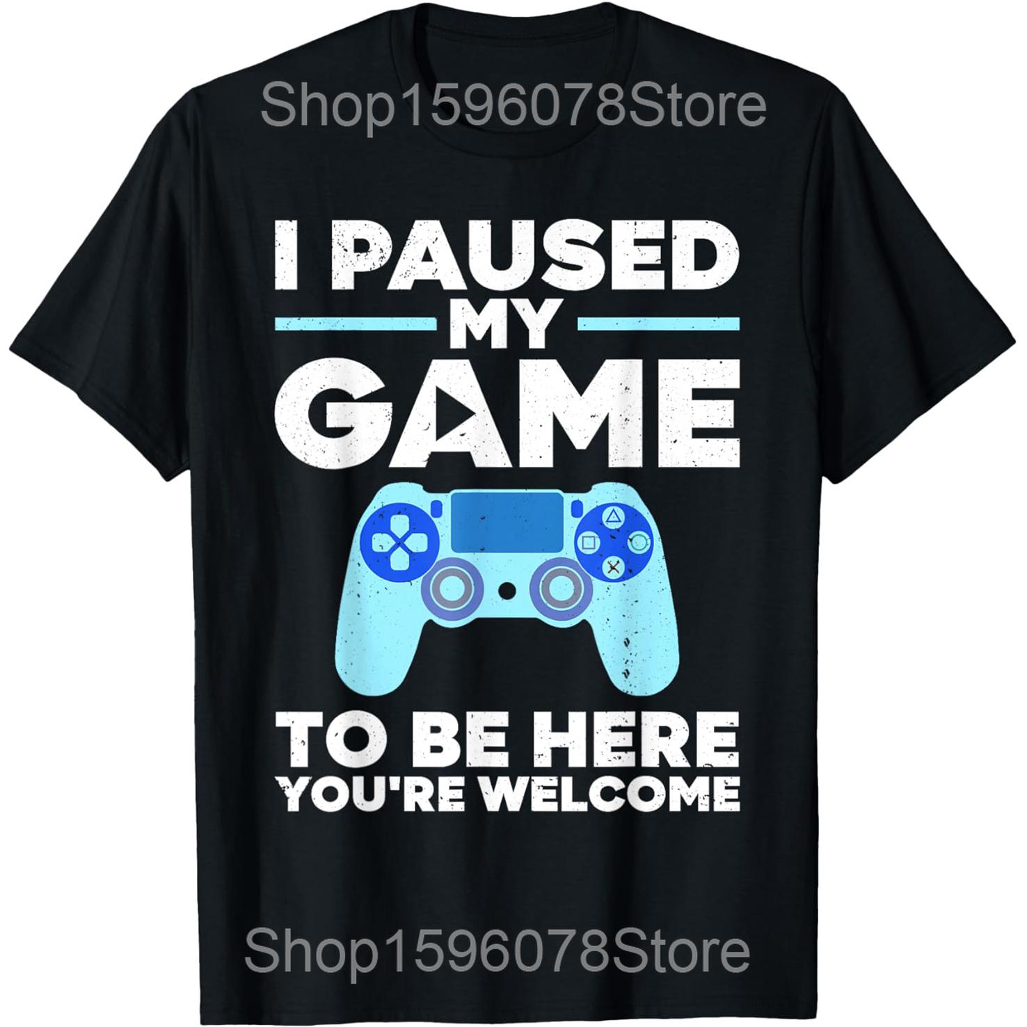 Funny Retro Cool Video Game Art Gamer Gaming Lover T Shirts Men Cotton Humor Streetwear Tee Short Sleeve Unisex Loose Clothing S
Funny Retro Cool Video Game Art Gamer Gaming Lover T Shirts Men Cotton Humor Streetwear Tee Short Sleeve Unisex Loose Clothing S